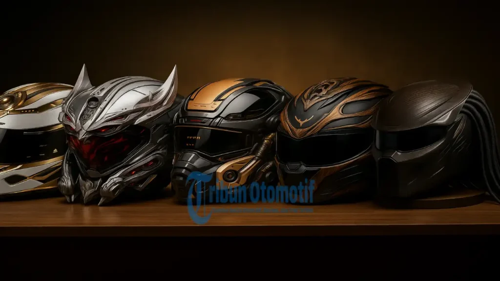 5 Tema Custom Helm JPX Paling Keren! Budget Mulai dari Ratusan Ribu Hingga Puluhan Juta!