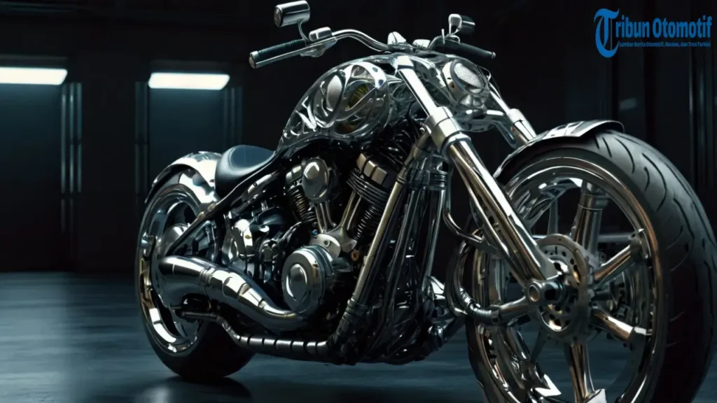 5 Tema Modifikasi Chopper V-Styles Bergaya Alien Biomechanic