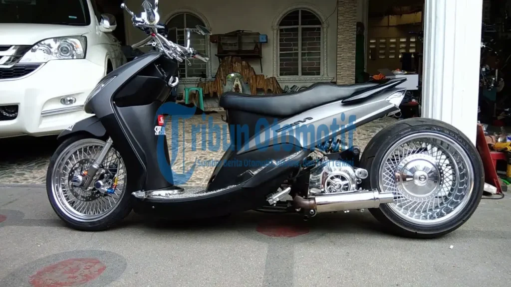 5 Tema Modifikasi Motor Matic Simple Tapi Tetap Terkesan Sporty