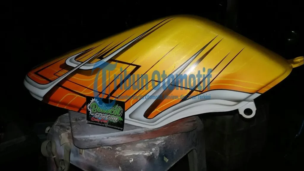 Motif Grafis Racing ala MotoGP