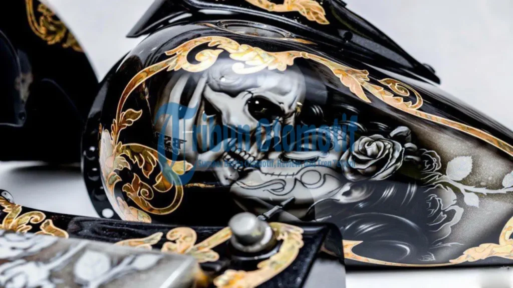 7 Ide Custom Desain Tangki Kawasaki Ninja 250 Fi