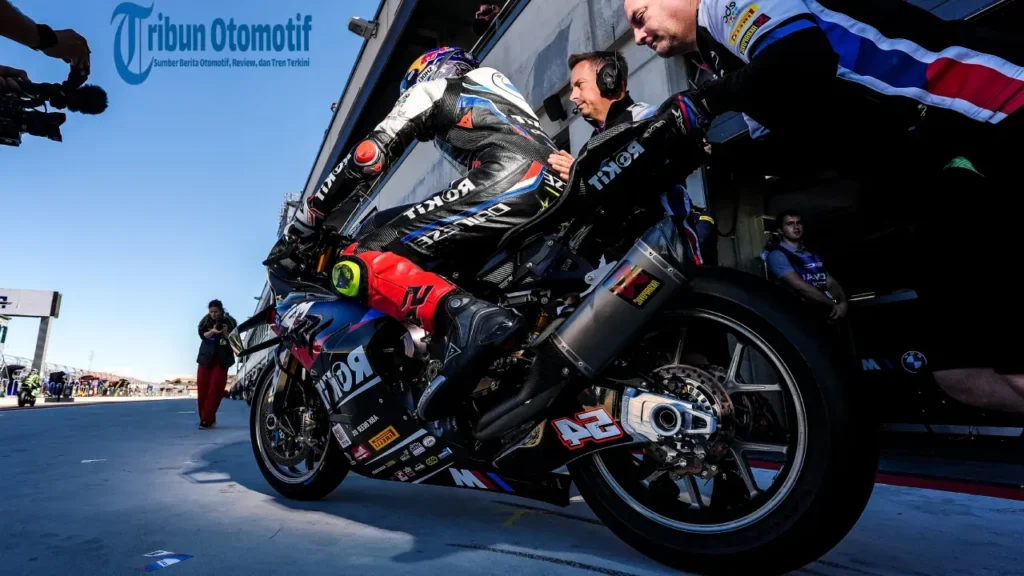 BMW Motorrad Antarkan Razgtlioglu ke Puncak FP1 WSBK Aragon