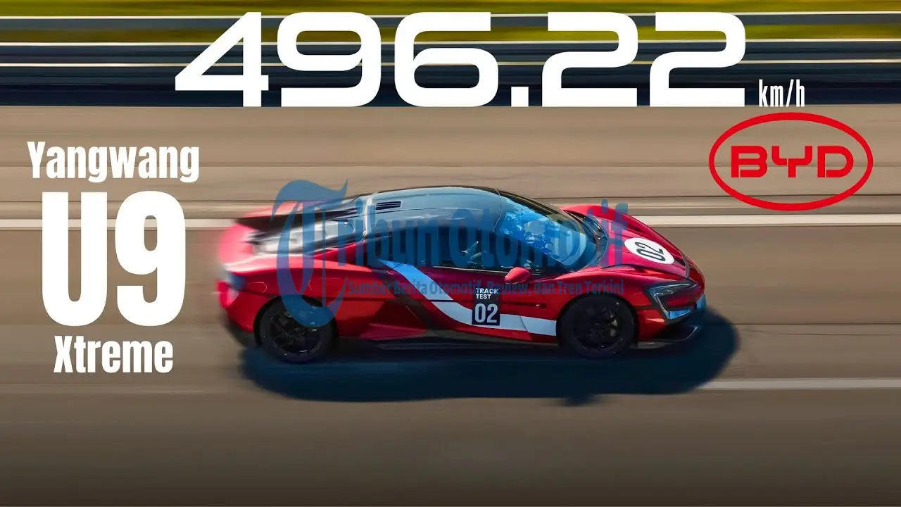 Berapa Top Speed Supercar Buatan China Yangwang U9 Xtreme?