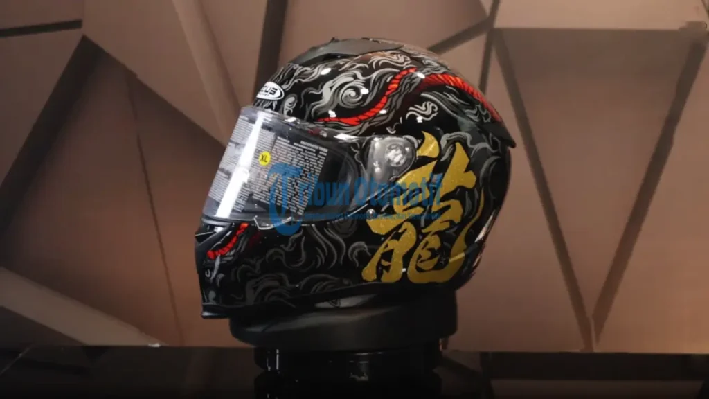 Detail Helm Zeus ZS822B Motif SNI + DOT Harga Rp 900 Ribu
