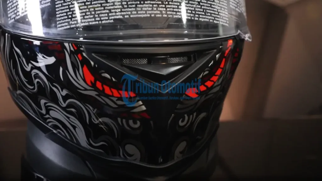 Detail Helm Zeus ZS822B Motif SNI + DOT Harga Rp 900 Ribu