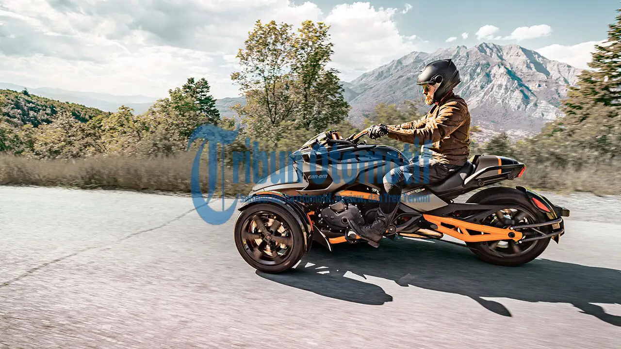 Detail Spesifikasi Can-Am Spyder F3: Trike (Roda Tiga) Mewah dengan Torsi 130 Nm 5000 RPM