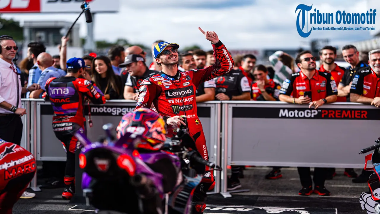 Duo Ducati Lenovo Bersinar! Bagnaia Juara, Marquez Runner Up