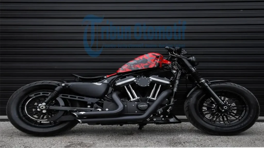 Sportster Bobber Army Base Modifikasi Rangka Honda Tiger Revo