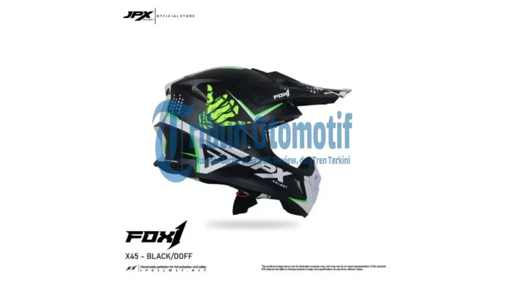 Kelebihan Helm Full Face JPX: Double Visor, Standar Internasional, dan Harga Terjangkau!