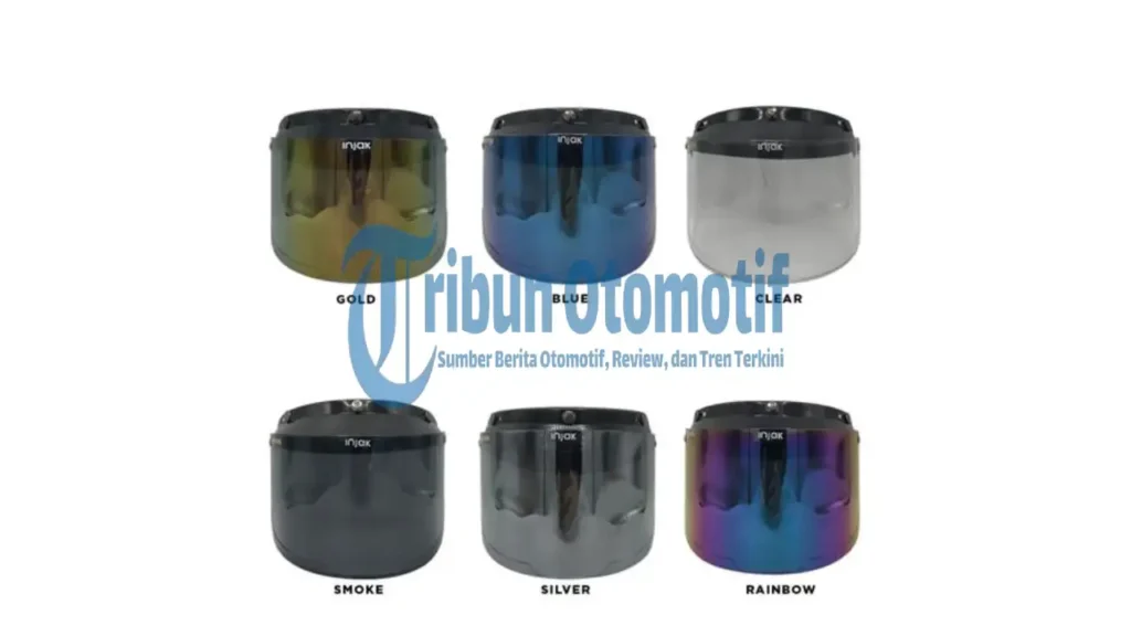 Keunggulan Kaca Datar Smoke Helm Bogo: Dark Visor Cocok Buat Meredam Silau di Siang Hari