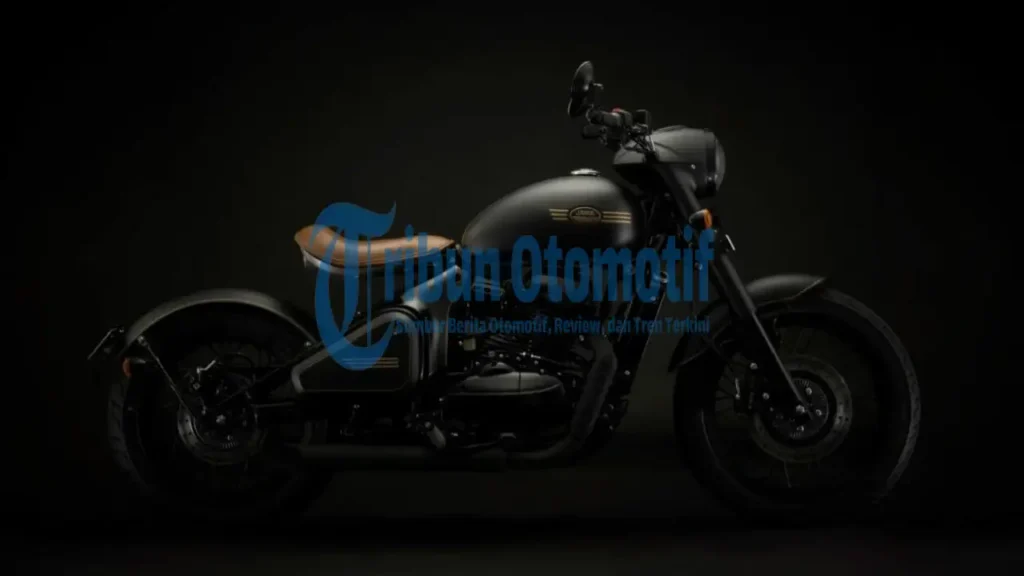 Konsep Custom Jawa Perak: Single Seater dengan Tampilan Maskulin Bernuansa Retro Modern