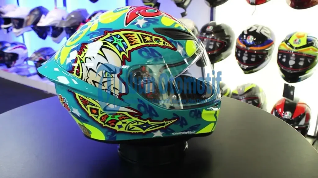 Review Lengkap Helm AGV K1 Rossi Mugello Full Face