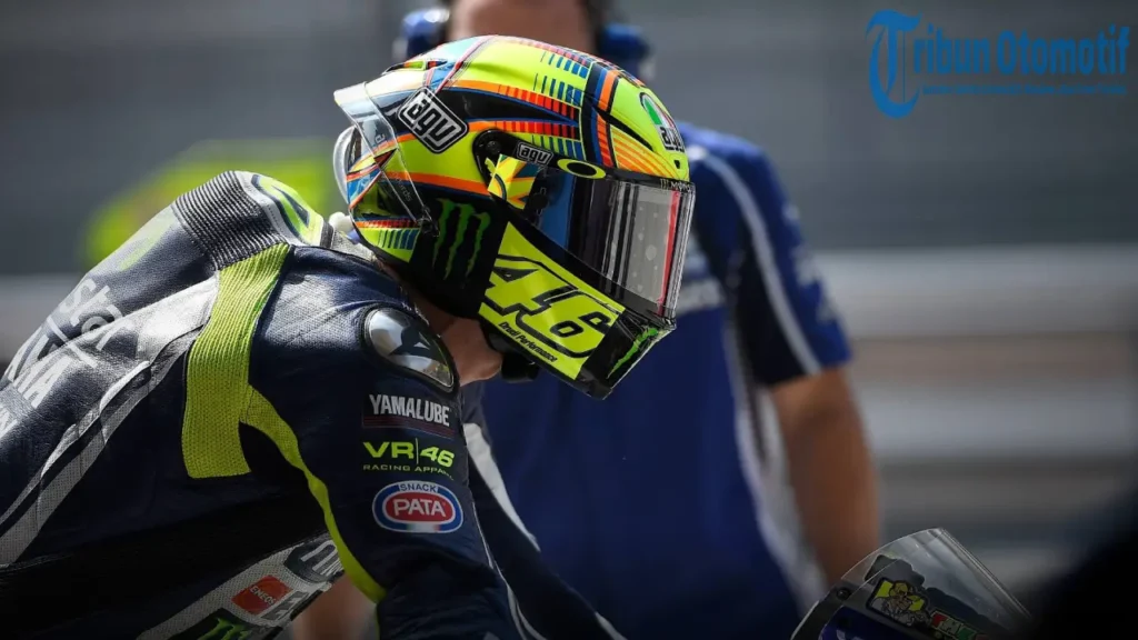 Sejarah Unik di Balik Desain Helm Soleluna Milik Valentino Rossi