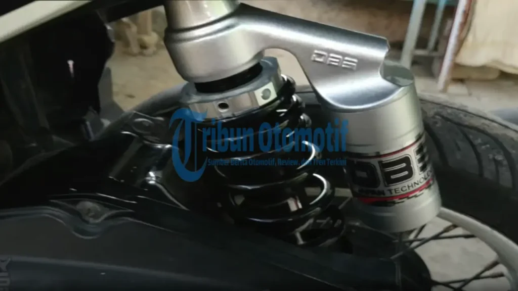 Tampilan Preload pada Tabung Shockbreaker
