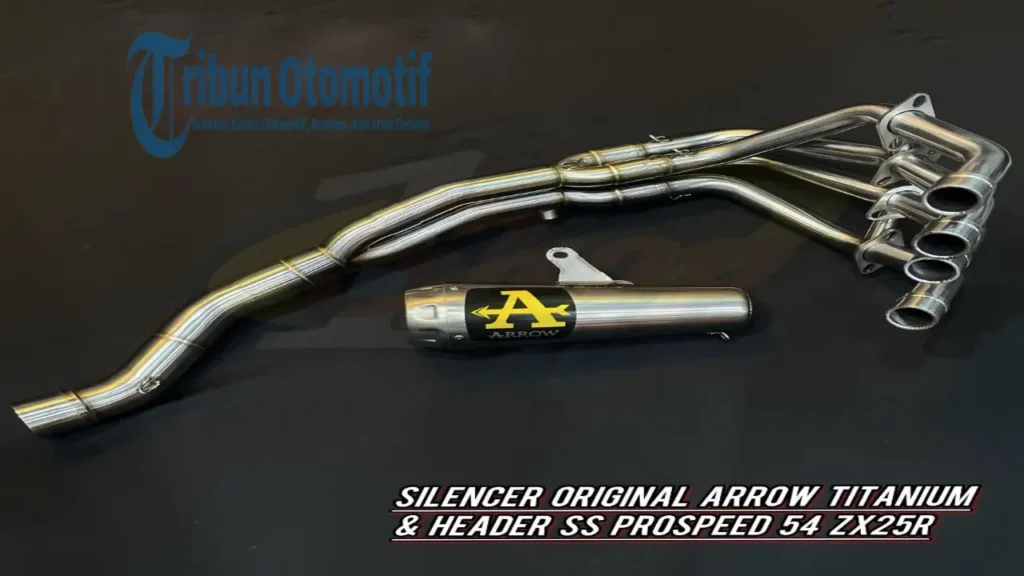 Yuk Intip Harga Terbaru Knalpot Racing Arrow 4 Silinder Edisi 2025