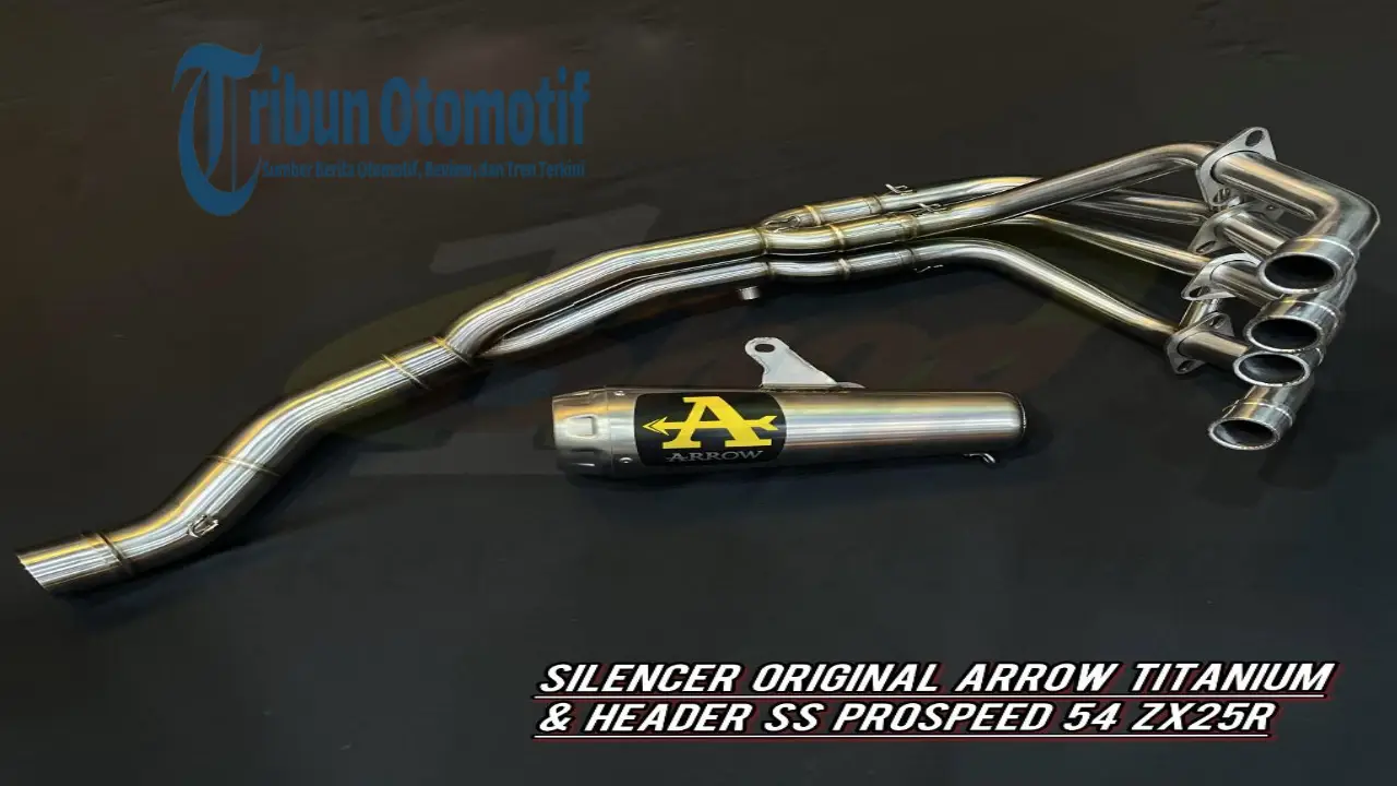 Yuk Intip Harga Terbaru Knalpot Racing Arrow 4 Silinder Edisi 2025