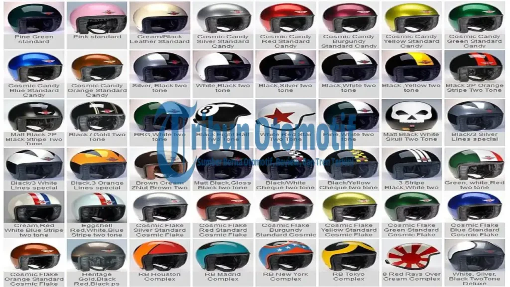7 Jenis Helm Chips dengan Gaya Unik: Harga Ramah Kualitas SNI