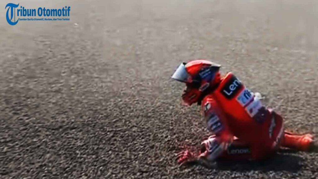 Marc Marquez Crash di MotoGP Mandalika 2025